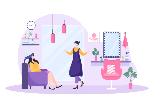 Salon And Beauty Services Web Design Services